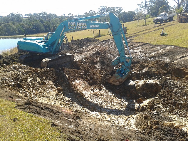 Excavating a New Dam